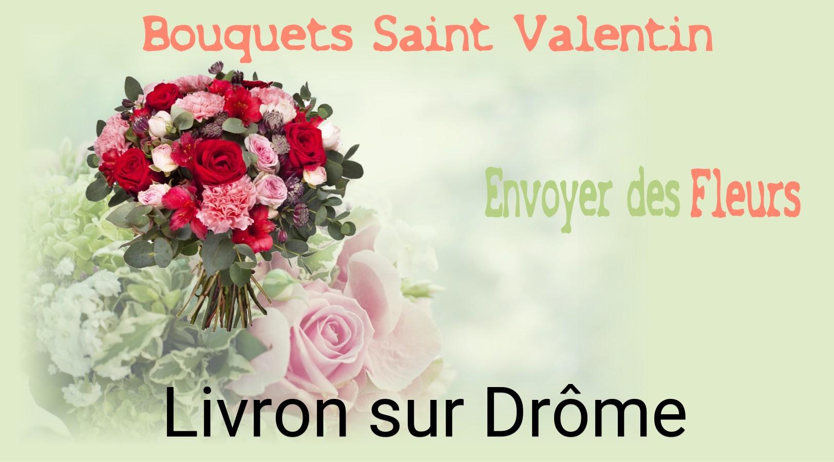 Roses de Saint-Valentin livrées à Livron-sur-Drôme